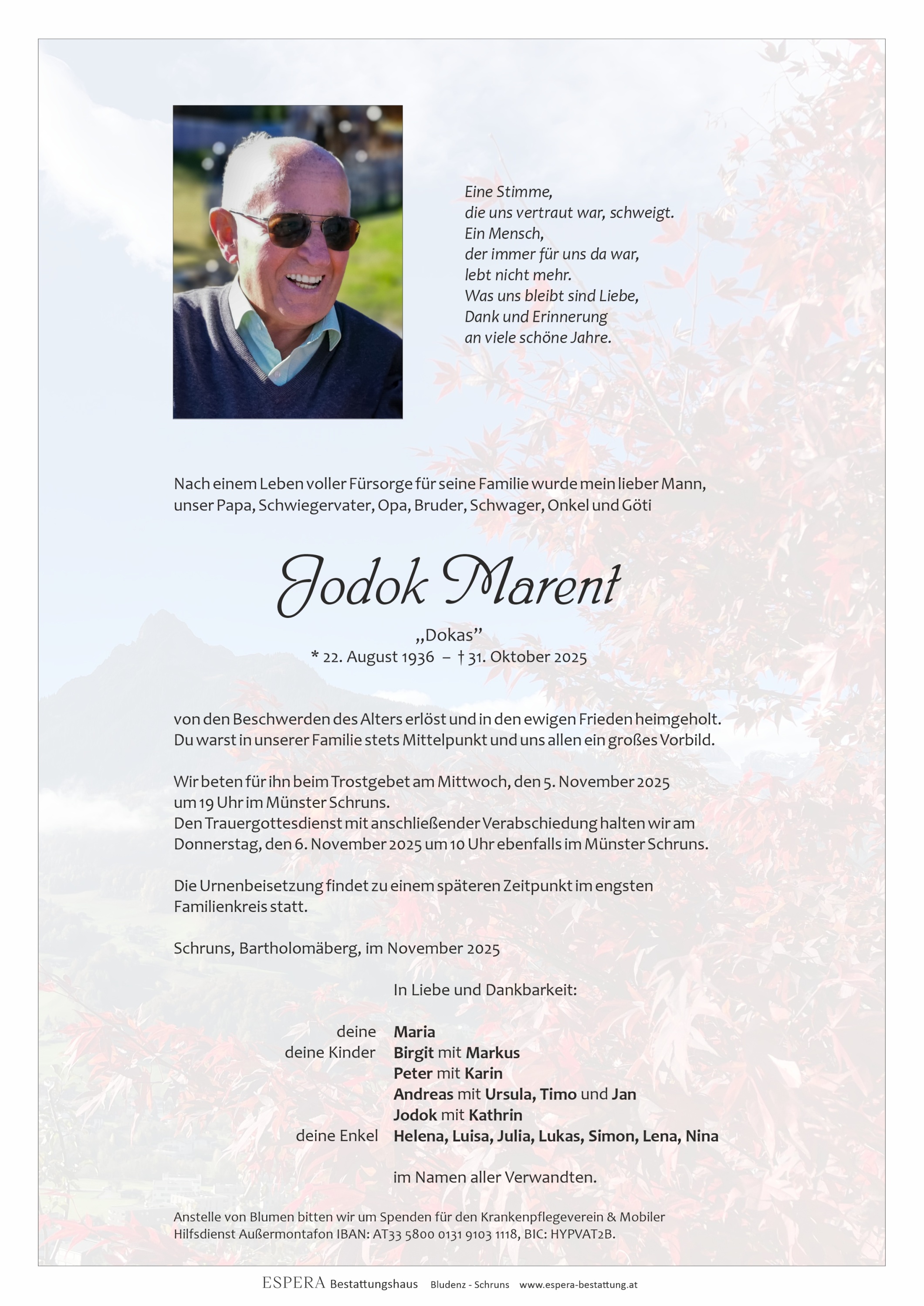 Jodok "Dokas" Marent